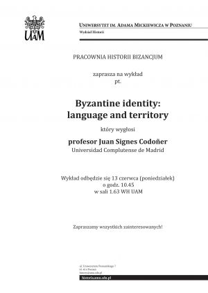 Wykład prof. Juana Signesa Codoñera