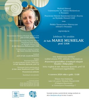 Jubileusz prof. Marii Musielak 