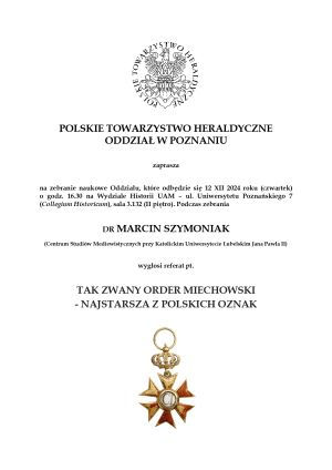 Spotkanie Polskiego Towarzystwa Heraldycznego Oddział w Poznaniu