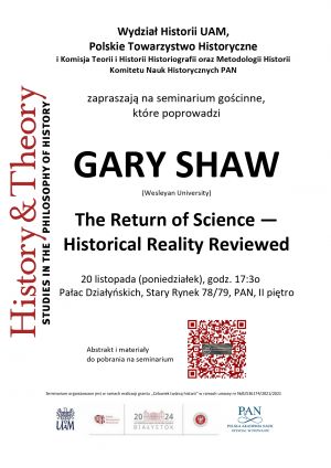 The Return of Science - Historical Reality Reviewed